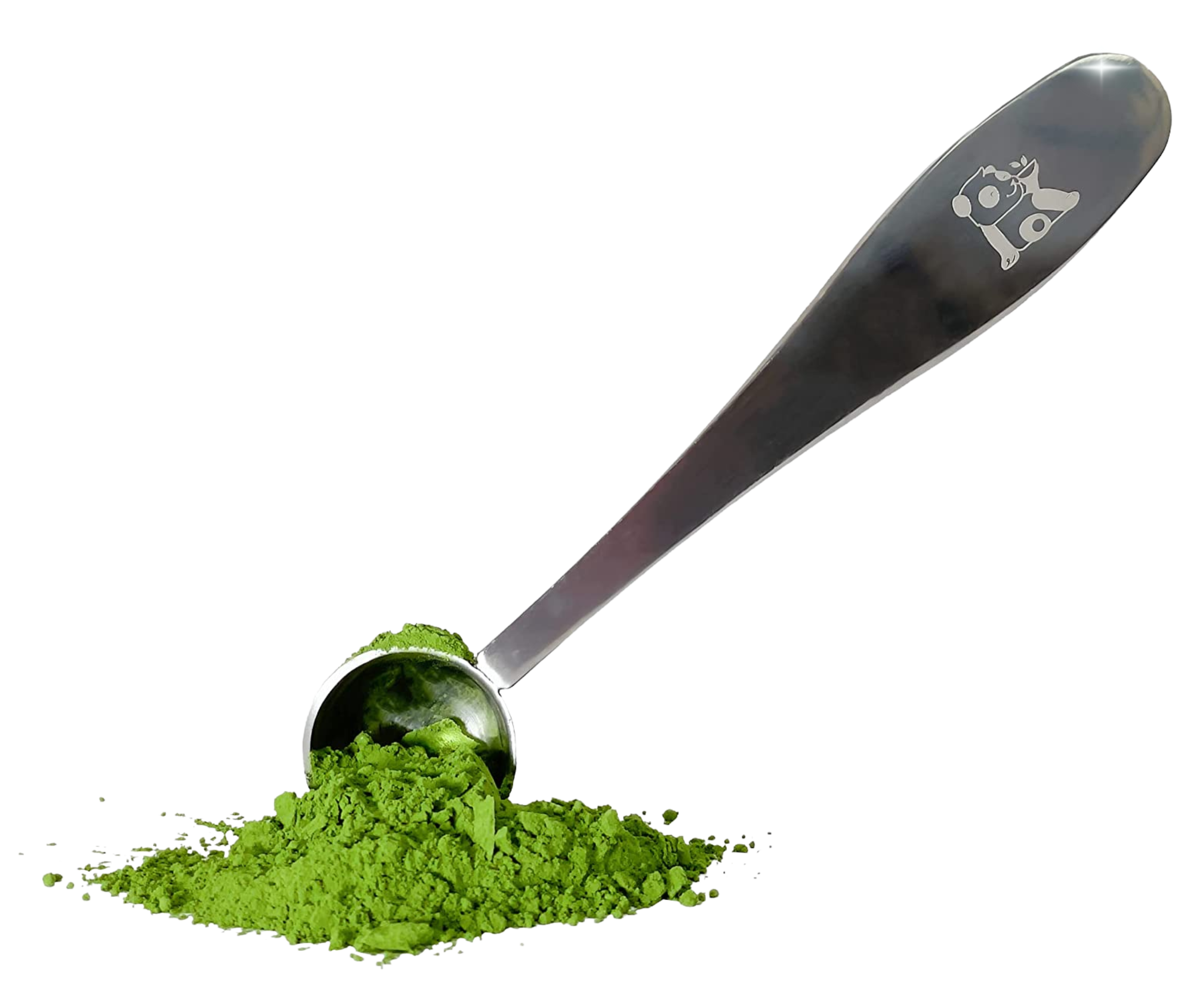 Matcha Green Tea Powder Measuring Spoon Scoop Stainless Steel Metal 1g gram perfect cup