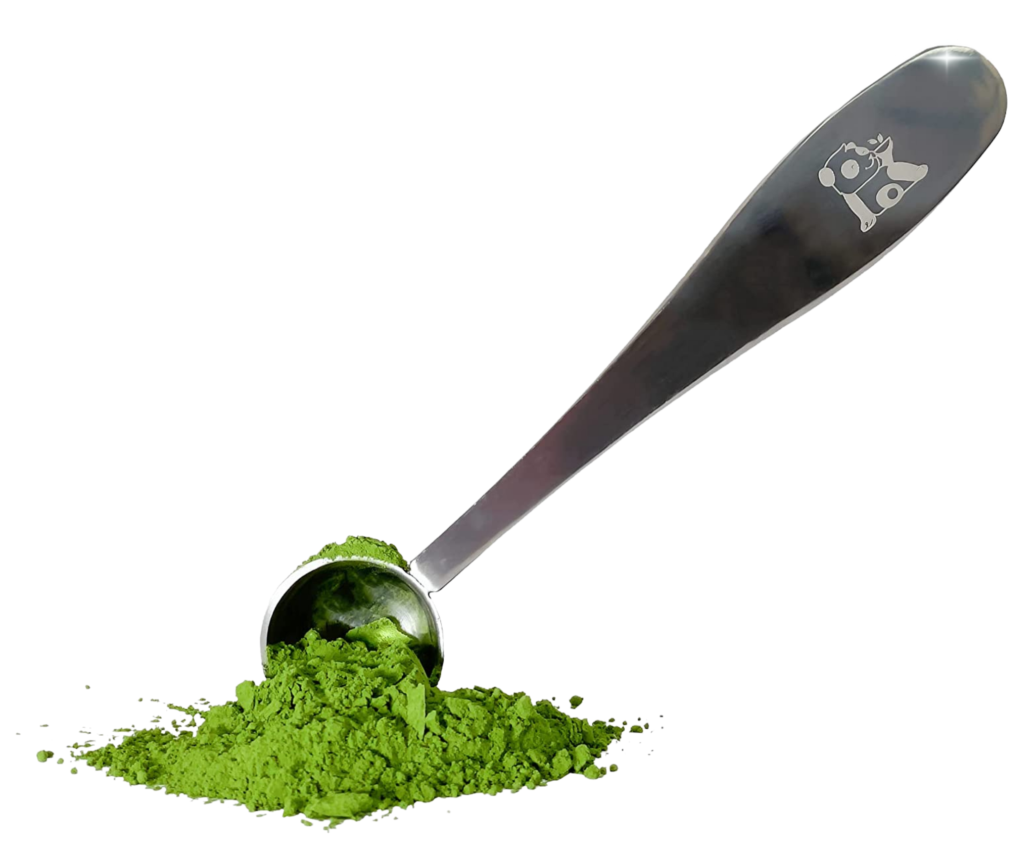 Matcha Green Tea Powder Measuring Spoon Scoop Stainless Steel Metal 1g gram perfect cup