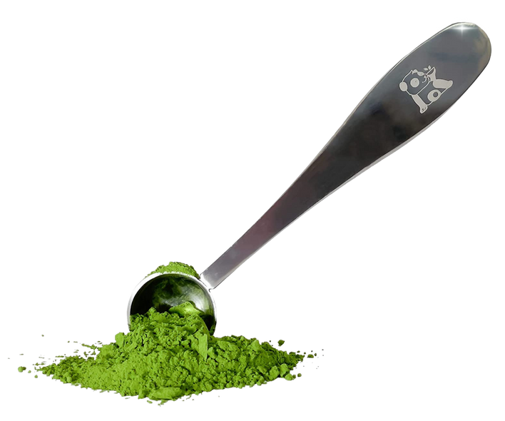 Matcha Green Tea Powder Measuring Spoon Scoop Stainless Steel Metal 1g gram perfect cup