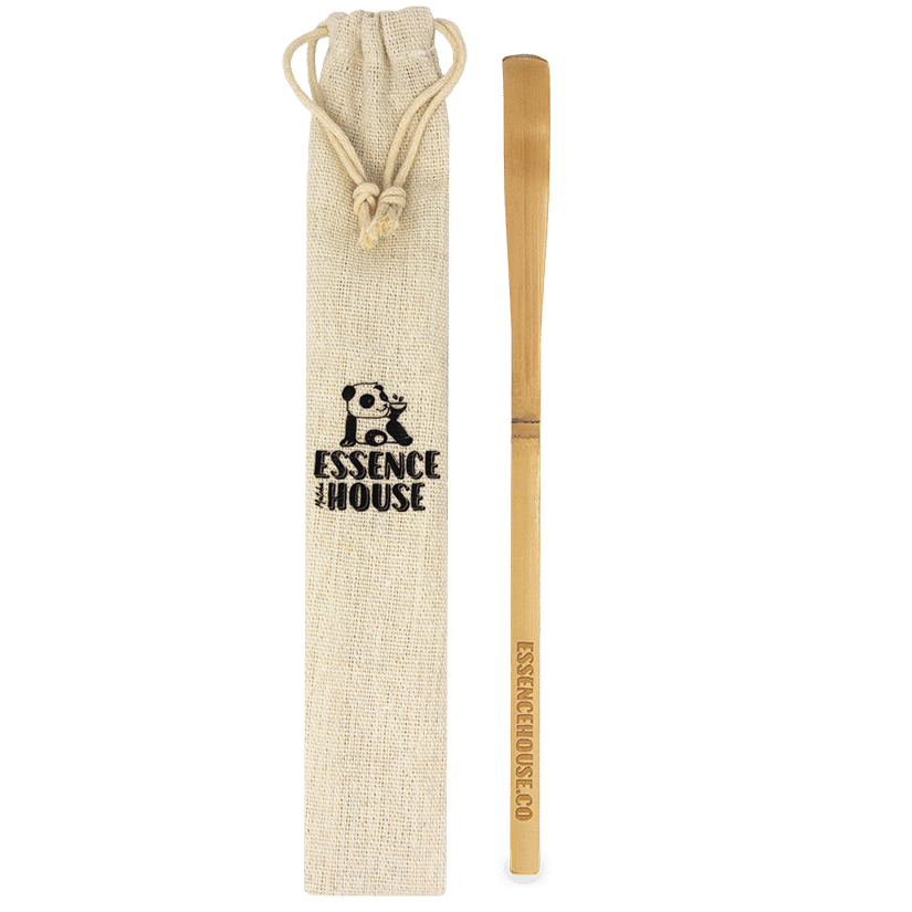 Chashaku Bamboo Scoop for Matcha Green Tea preparation in the Japanese Authentic way
